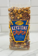 Load image into Gallery viewer, Asher&#39;s Keystone Crunch. Popcorn, Pretzel, and Nut Snack Mix bathed in buttery sweet toffee
