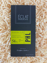 Load image into Gallery viewer, Éclat Chocolate. Philadelphia, Pennsylvania Chocolate Bar. Dark Chocolate Bar