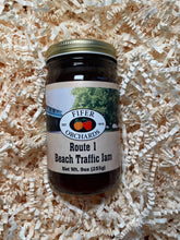 Load image into Gallery viewer, Fifer Orchards Jam. Route 1 Beach Traffic Jam Jar