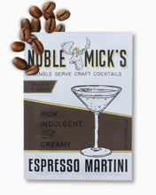 Load image into Gallery viewer, Craft Cocktail Single Serve Mix by Noble Mick's