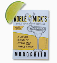Load image into Gallery viewer, Craft Cocktail Single Serve Mix by Noble Mick's
