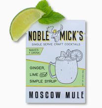 Load image into Gallery viewer, Craft Cocktail Single Serve Mix by Noble Mick's
