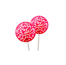 Load image into Gallery viewer, Raspberry Creme Lollipop, Raspberry Creme Popette of Pendulum