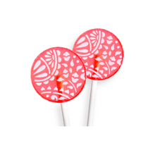 Load image into Gallery viewer, Strawberry Creme Lollipop, Strawberry Creme Popette of Pendulum