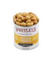 Load image into Gallery viewer, Whitley's Virginia Peanuts. Salt and Ground Pepper Peanuts