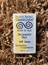 Load image into Gallery viewer, Double Spiral Chocolate. Delaware Bar