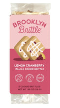 Load image into Gallery viewer, Brooklyn Brittle Lemon Cranberry Italian Cookie Brittle
