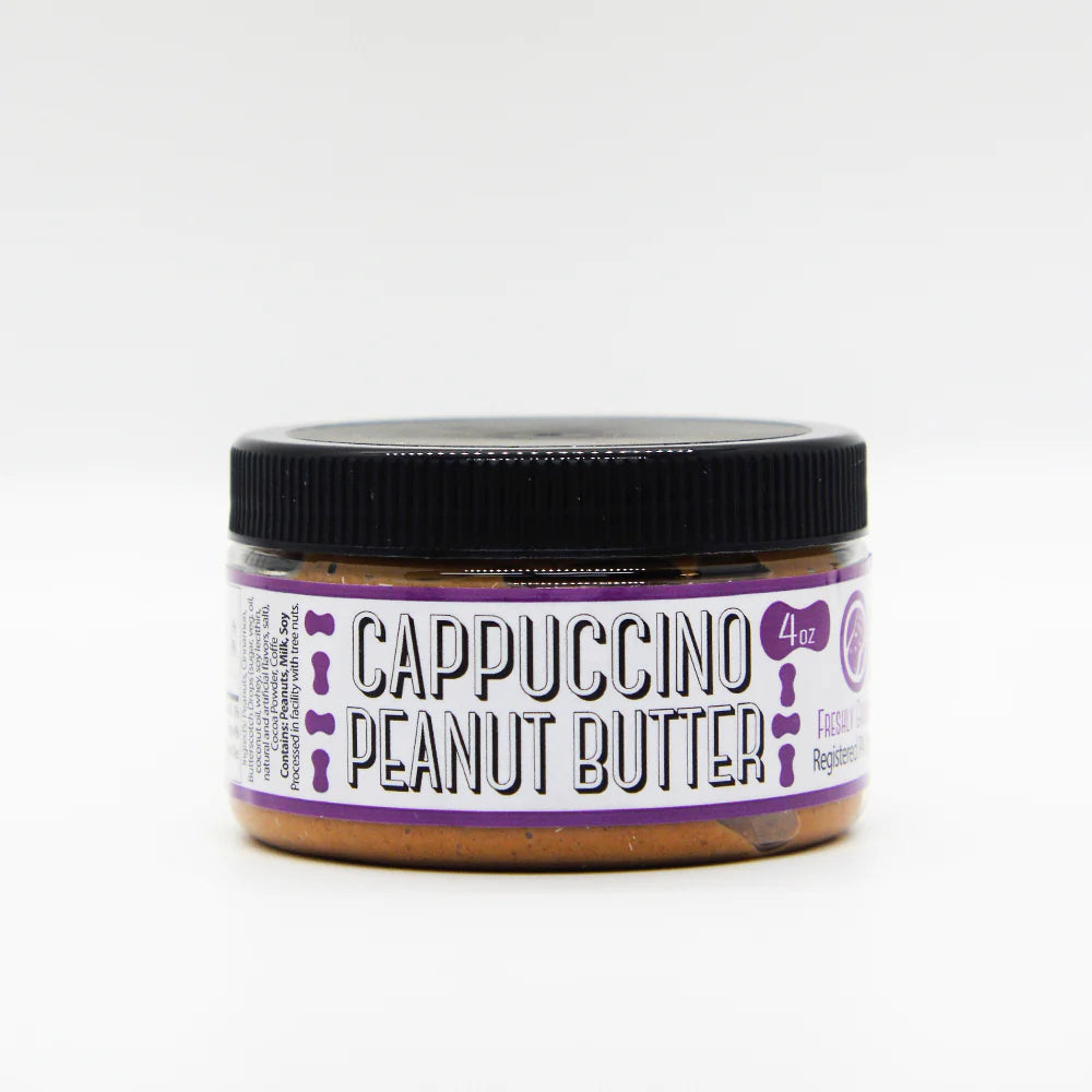 Nutty Novelties. Cappuccino Peanut Butter Jar