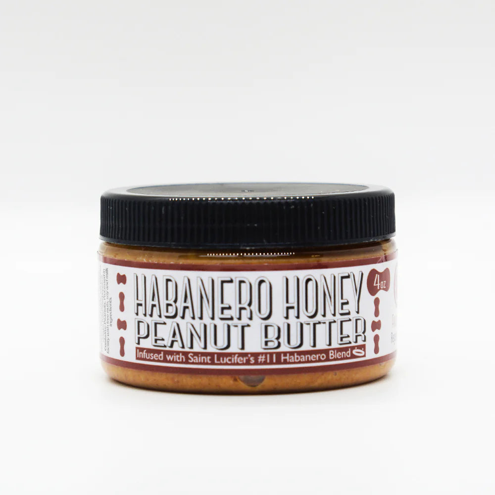 Nutty Novelties. Habanero Honey Peanut Butter Jar