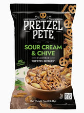 Load image into Gallery viewer, Assorted Flavor Mini Twist Pretzel Snack Bags by Pretzel Pete
