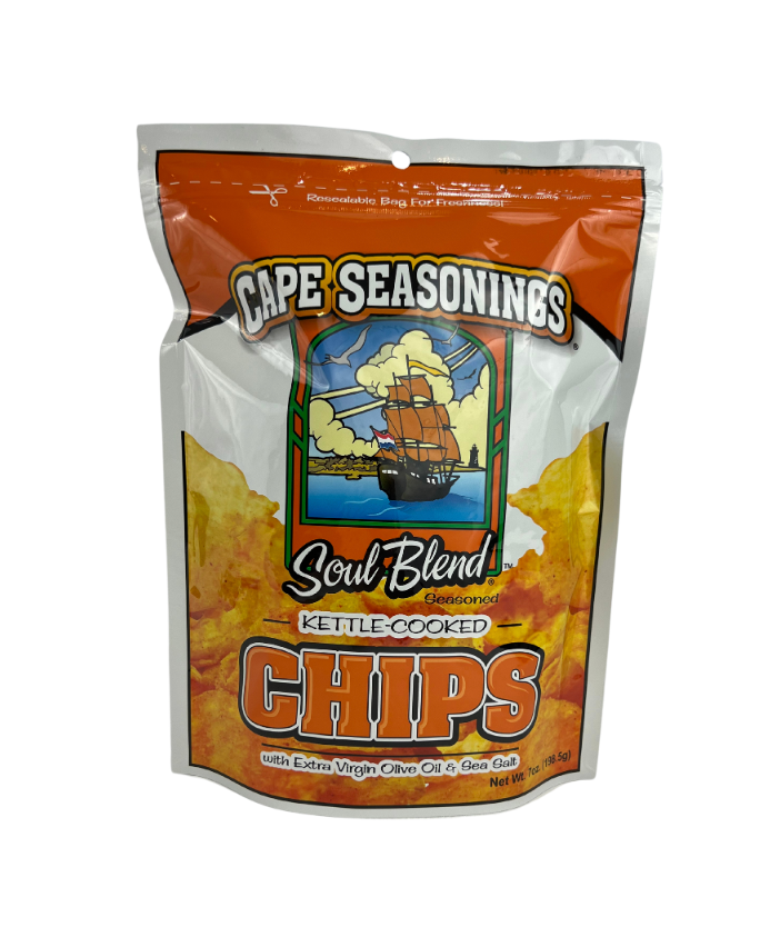 Cape Seasonings Soul Blend Kettle Cooked Potato Chips