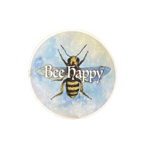 'Bee' Happy Sticker