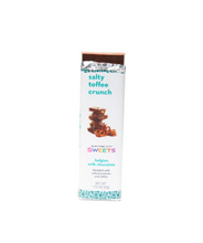 Load image into Gallery viewer, Electric City Sweets, Salty Toffee Crunch Belgian Milk Chocolate Bar
