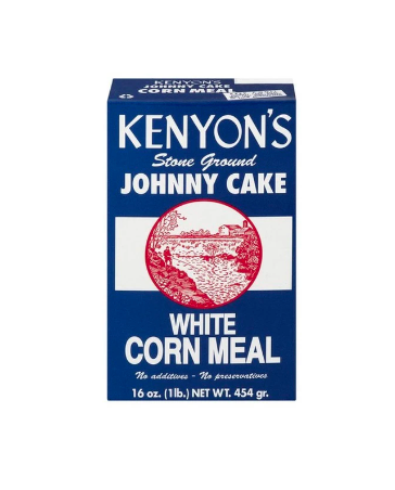 Kenyon's Stone Ground Johnny Cake White Corn Meal 