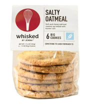 Load image into Gallery viewer, Whisked by Jenna Cookies. Six Big Salty Oatmeal Cookies
