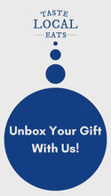 Load and play video in Gallery viewer, Happy Hour Treats Gift Box. Local Happy Hour gift Box. Taste Local Eats Gift Box
