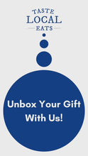 Load and play video in Gallery viewer, Unbox your gift video. Taste of Delaware gift box unboxing video
