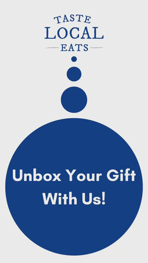 Unbox your gift video. Taste of Delaware gift box unboxing video