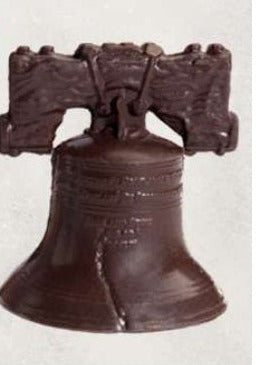 Dark Chocolate Liberty Bell by Lore's Chocolates