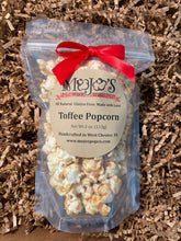 Load image into Gallery viewer, Mojo&#39;s Popcorn Company. Toffee Popcorn Bag. Local Popcorn Company

