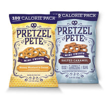 Load image into Gallery viewer, Assorted Flavor Mini Twist Pretzel Snack Bags by Pretzel Pete

