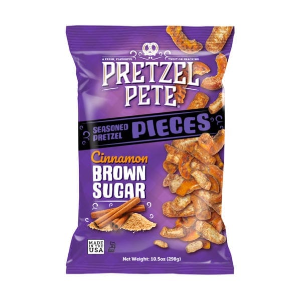 Pretzel Pete Cinnamon Brown Sugar Pretzel Pieces