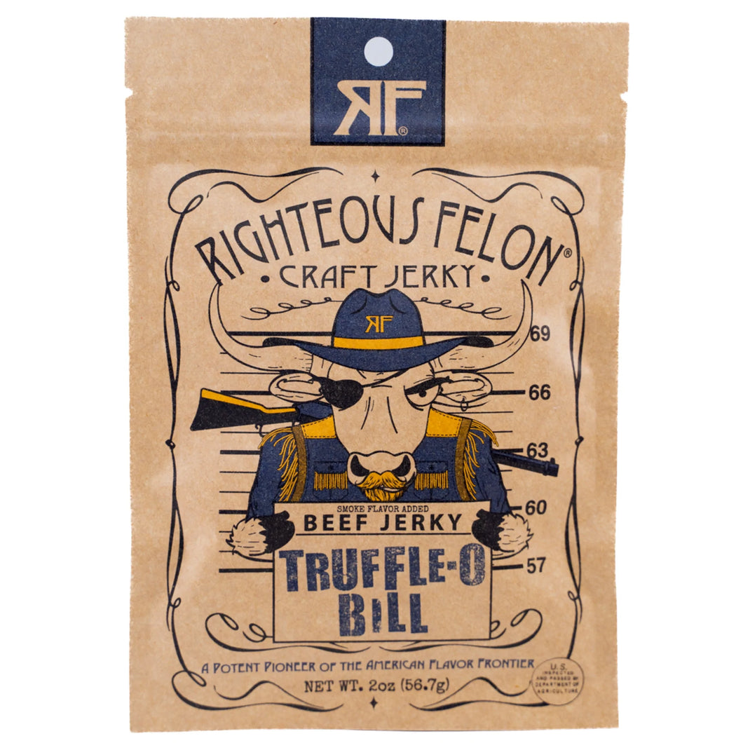 Truffle-O-Bill Beef Jerky by Righteous Felon